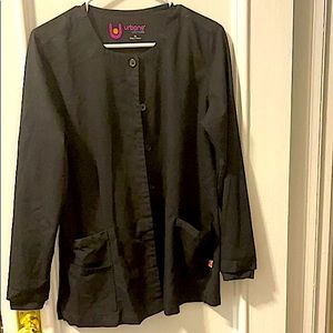 Scrub jacket-Black